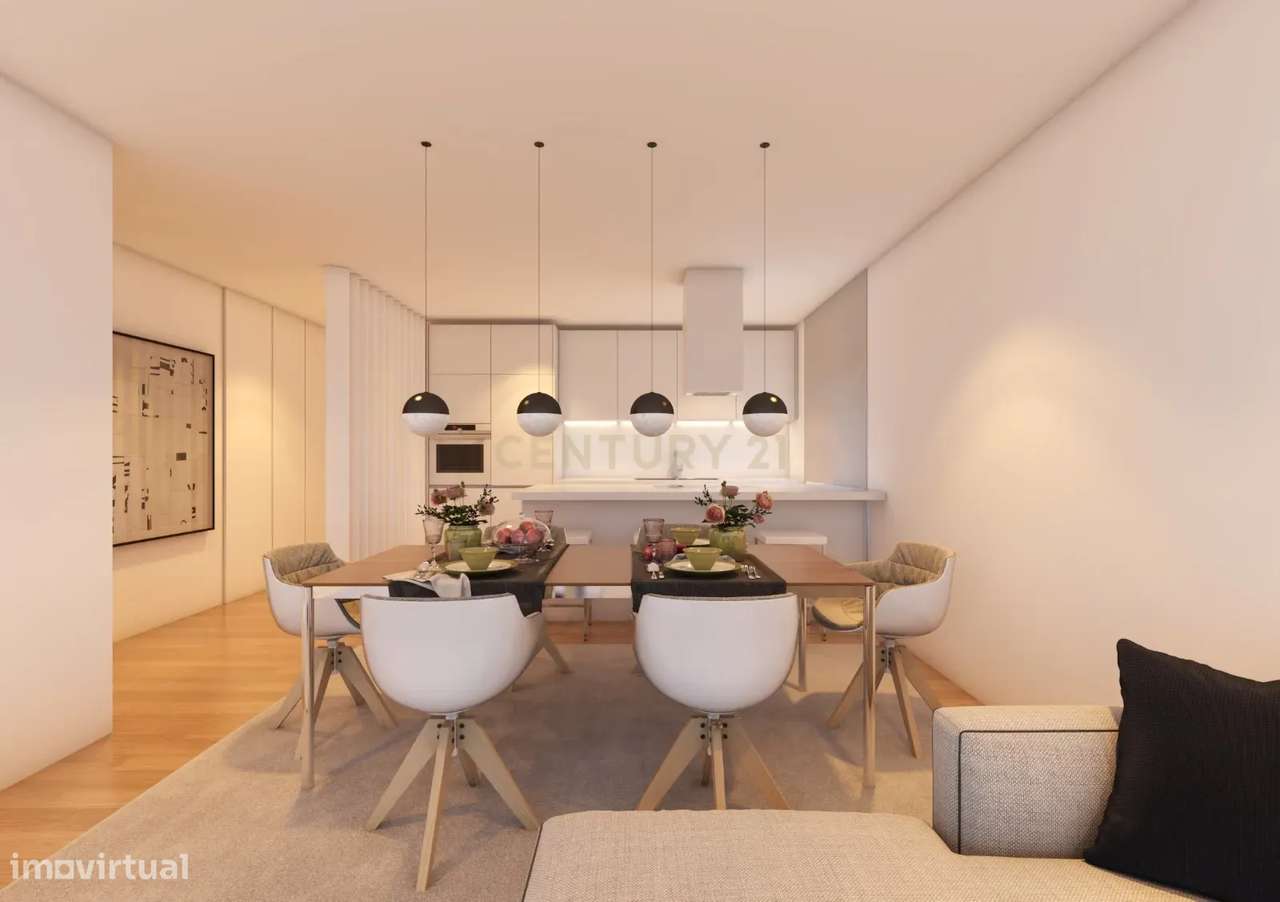 Apartamento Novo em Vila de Prado, Braga - 2 Quartos e Varanda - Grande imagem: 4/8