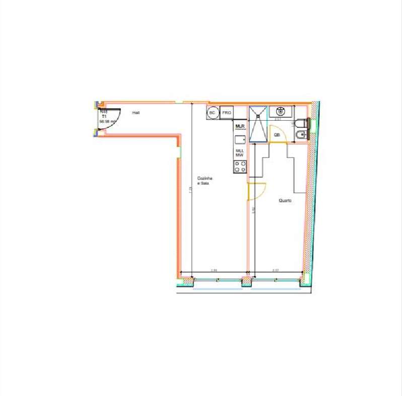 T1 Novo | Mobilado | Caulinos Residence | Matosinhos | Porto-16