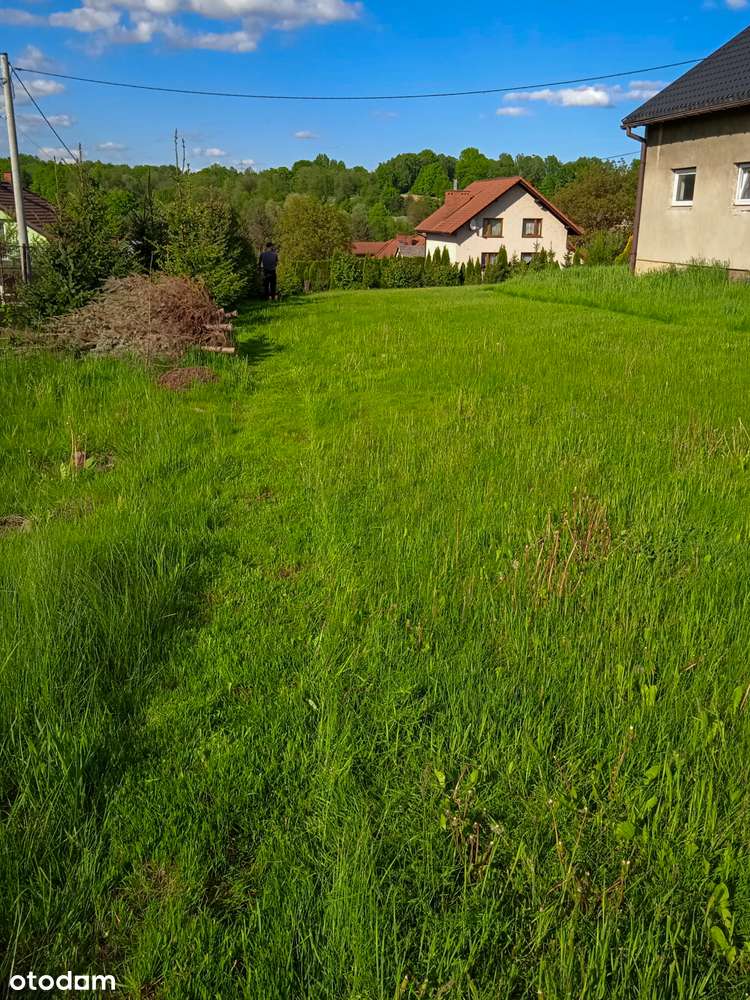 Działka rekreacyjna z drewnianym domkiem - Kończyce Wielkie-10