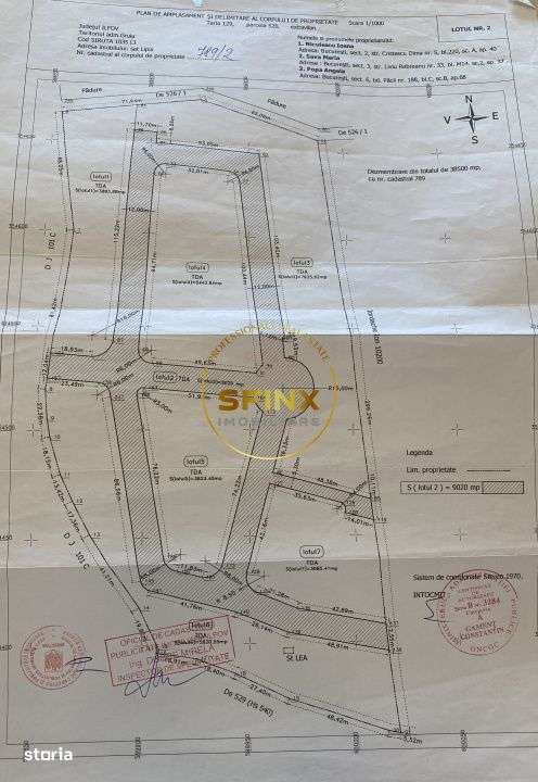 Teren Caldarusani lac/padure 38500 mp, 350 ml deschidere DJ, ape terma - Imagine principală: 5/7