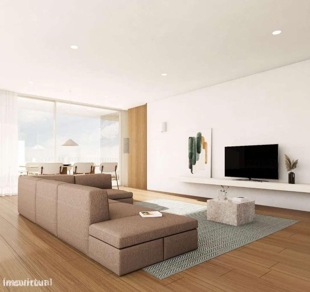 Apartamento T2 Novo na Apúlia em Primeira Linha de Mar-3