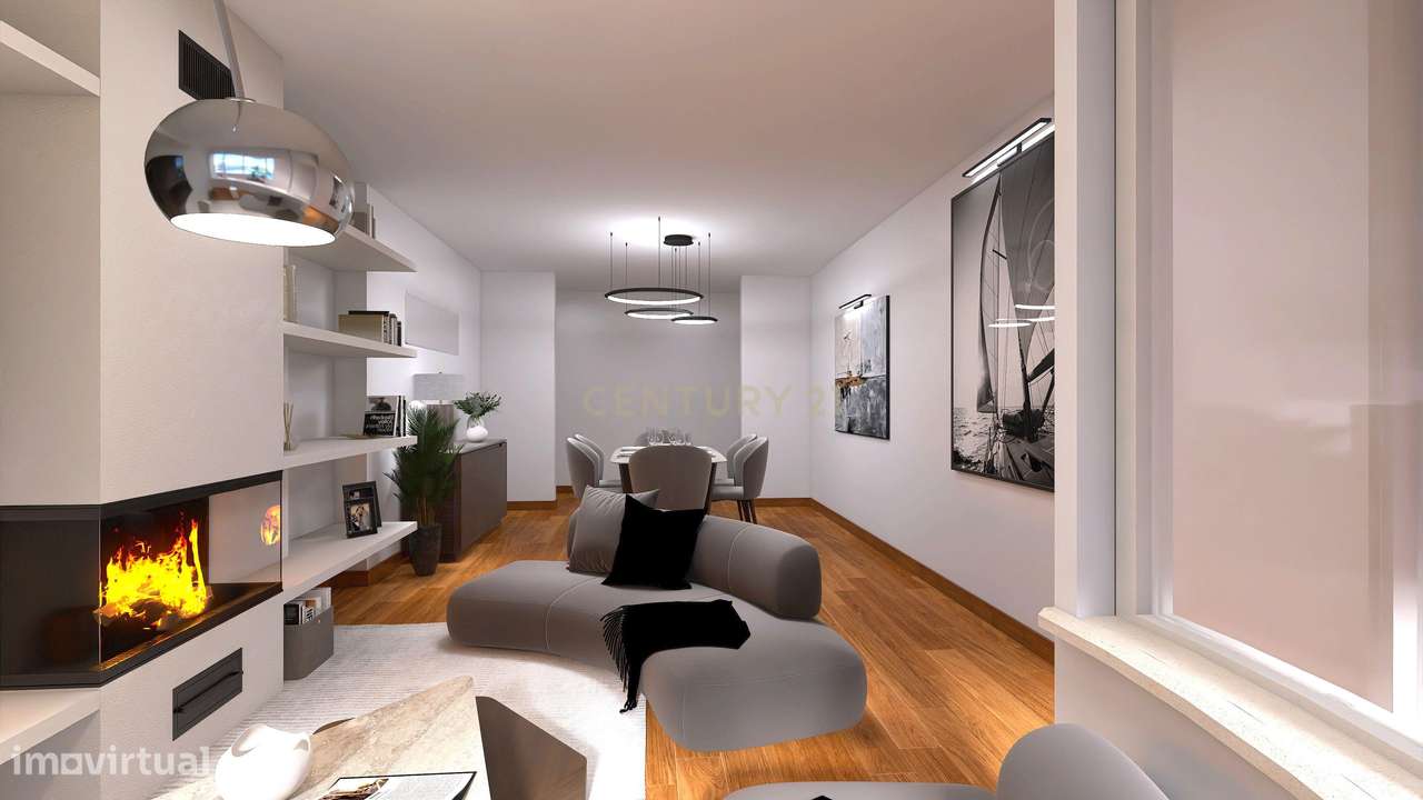 T2 com varanda, garagem e arrecadação – Cascais | Rua João Infante-0