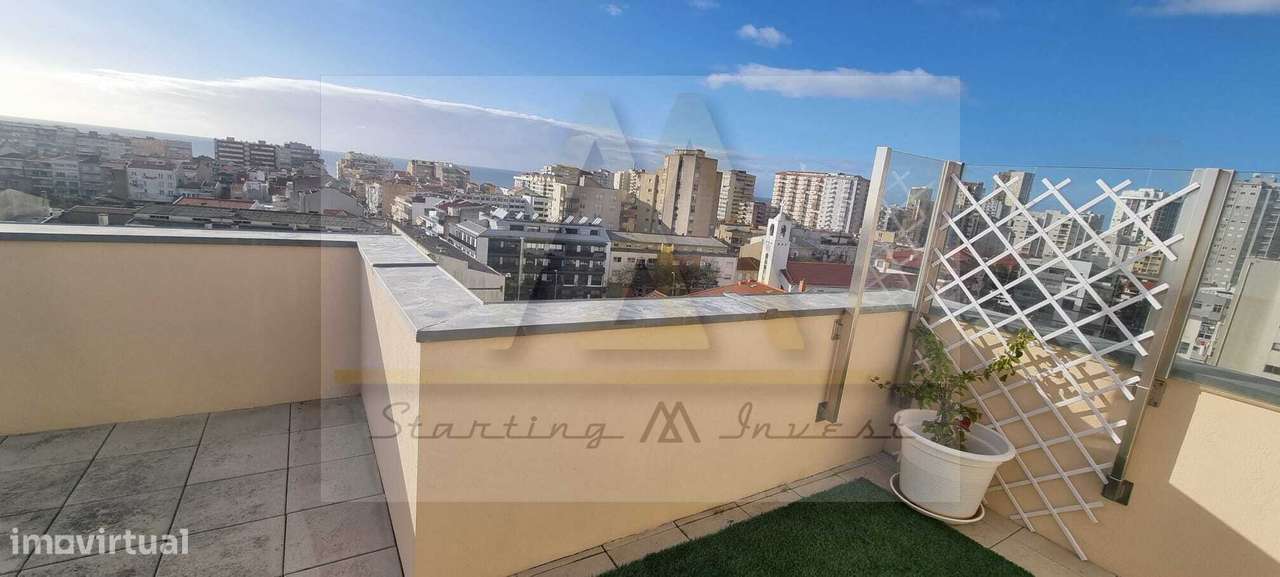 Apartamento T2 Triplex com 2 lugares garagem-26