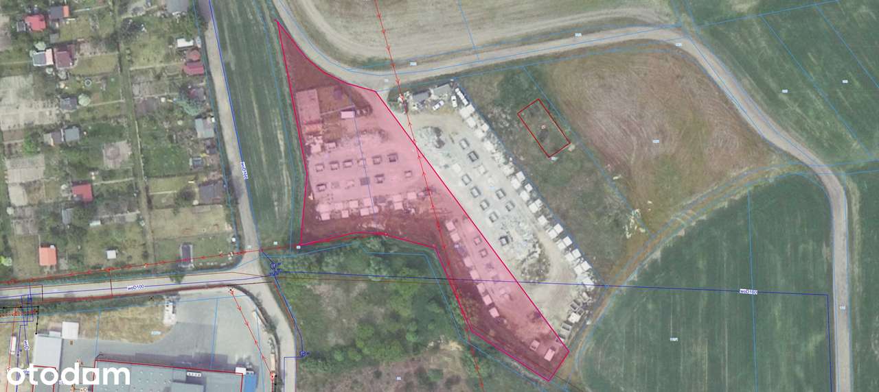 Działka pod działalność, czerwieńsk prąd, wodą, ogrodzona 0,4364 ha - Pełny obrazek: 4/5