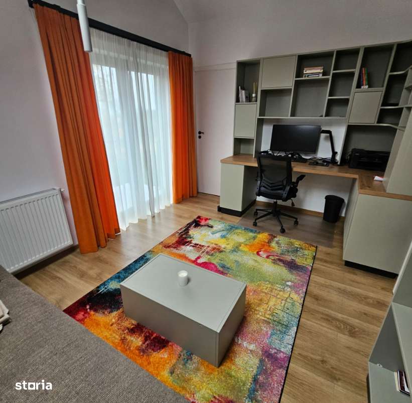 Vanzare casa moderna 4 camere,2 bai mobilata utilata la cheie Sacele - Imagine principală: 4/8