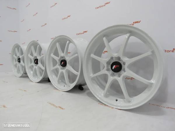 Jantes Japan Racing JR5 17x7 ET38 4x100 White - 6