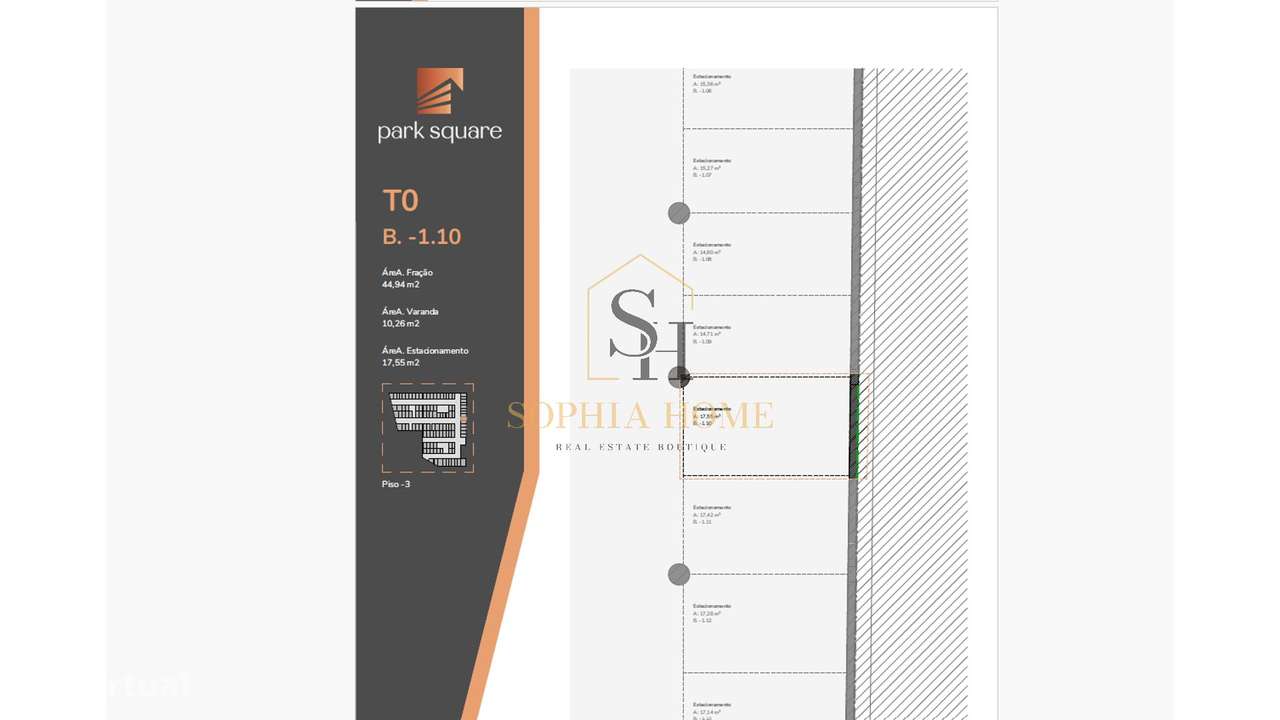 T0 c/ Pátio | 56 m2 | Av. Rep. Mafamude-13