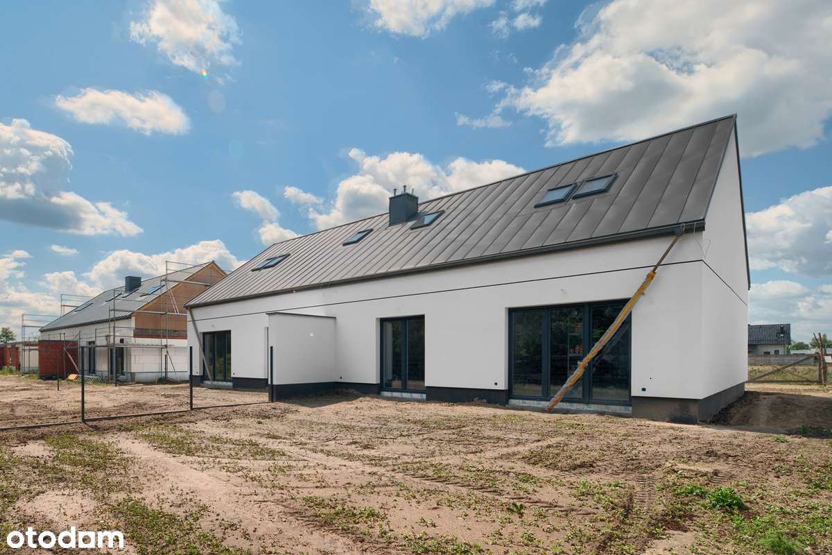 OSTATNI- Bliźniak 5 pokoi + działka 450m2 + strych-gotowy do odbioru-4