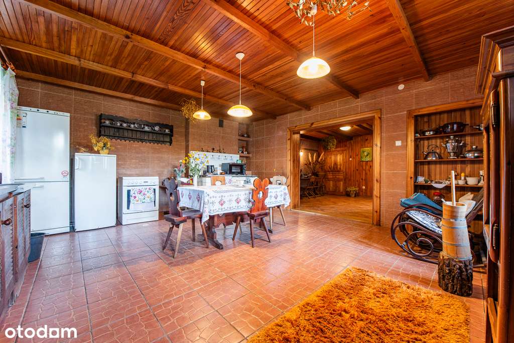 Sielska posiadłość nad jeziorem Brzeźno-Szczecinek-5