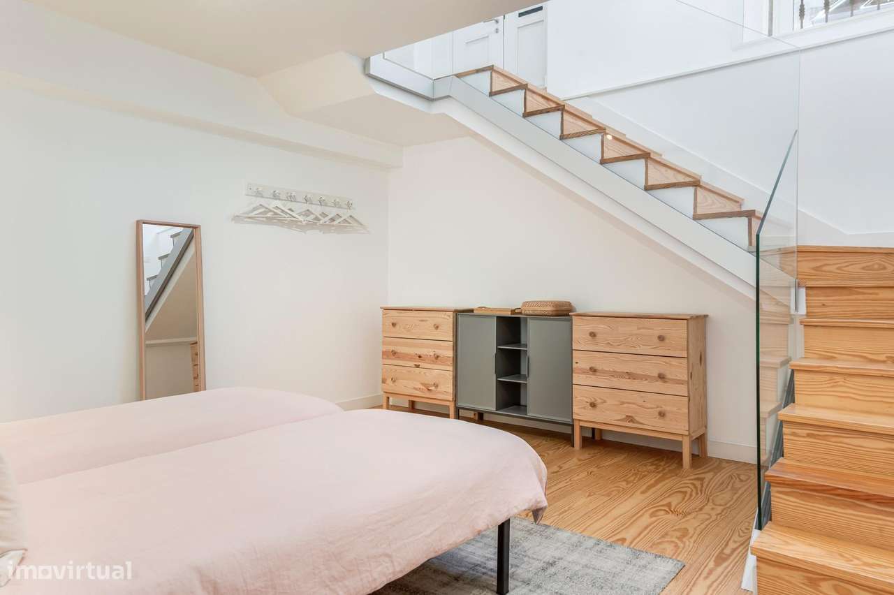 T2 Duplex de Charme no Chiado | 98m2 | Prédio Reabilitado-20