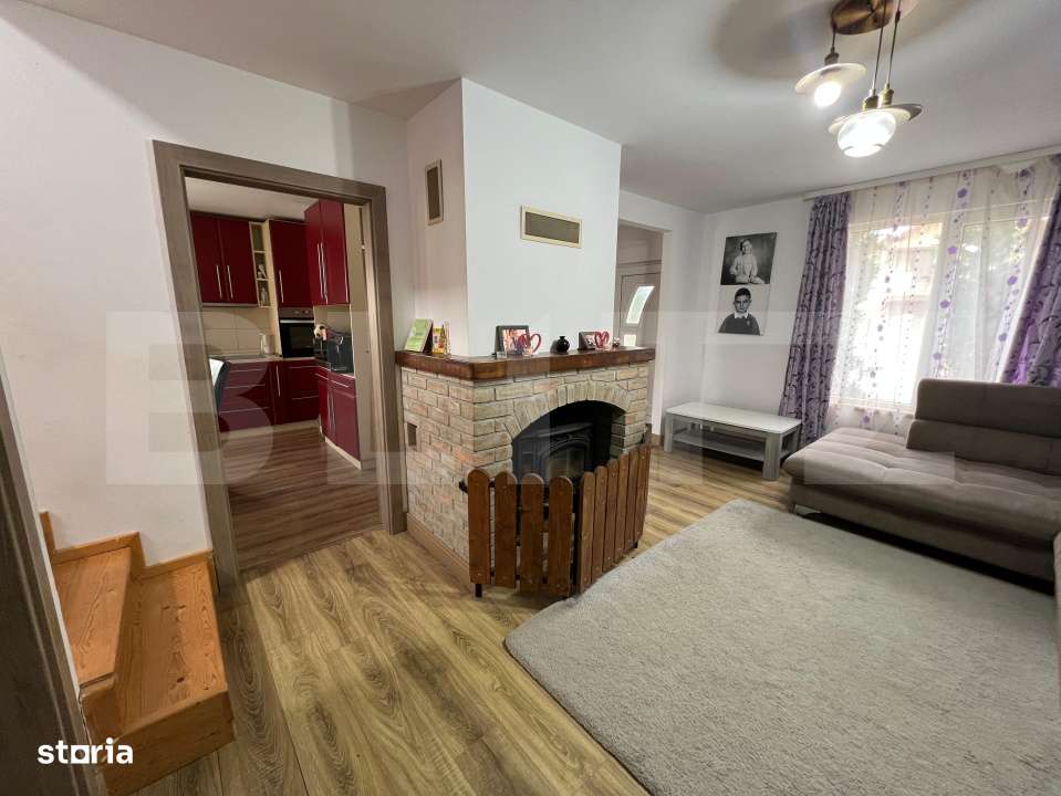 Casa de lemn autentica, 4 camere + incalzire cu semineu si centrala pe - Imagine principală: 2/19