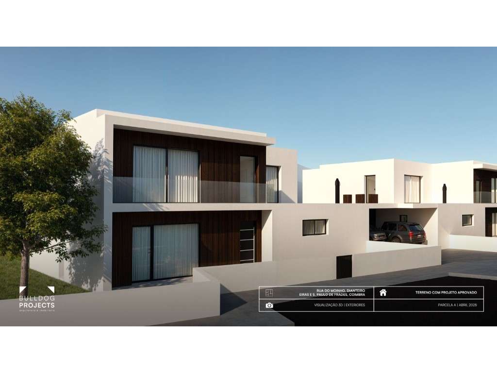 Parcela A | Terreno com projeto para Moradias T5-8