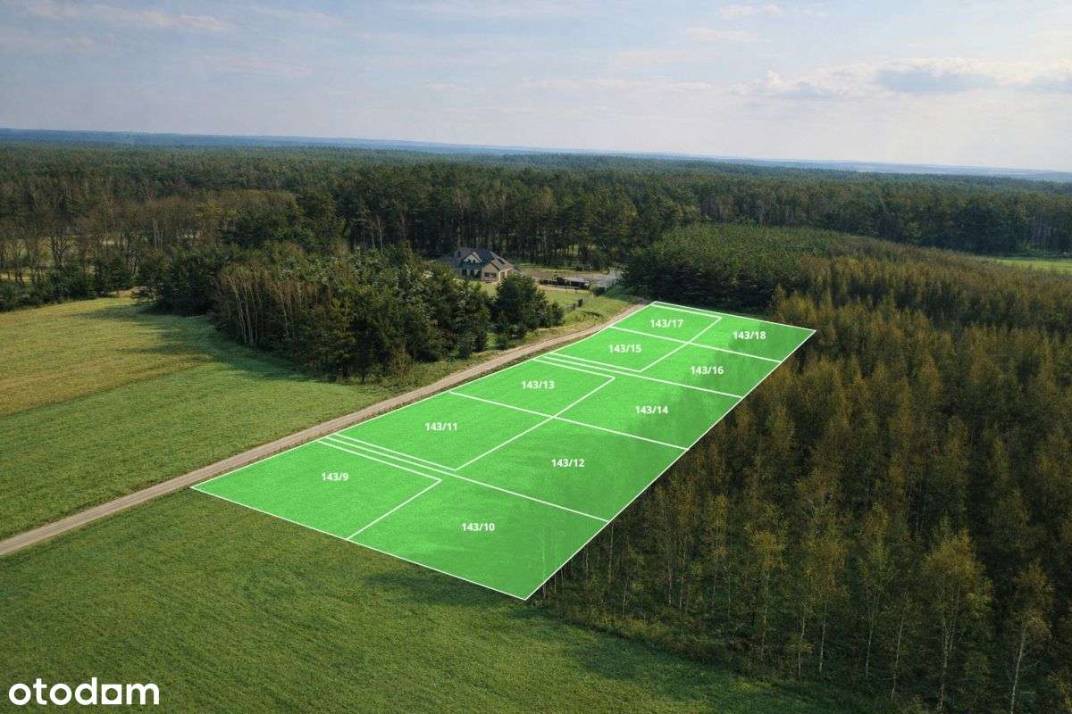 Działki budowlane w otulinie lasu-2