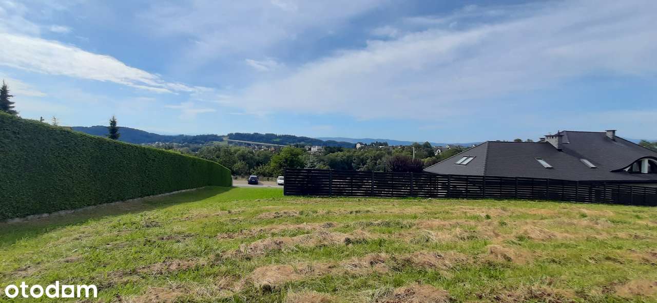 Prestiżowa działka w gm. Lubień, uzbrojona z widokiem na Babią Górę - Pełny obrazek: 4/7