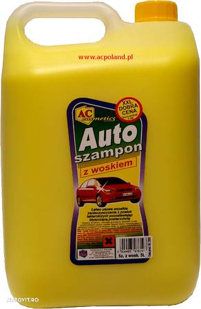 Sampon auto cu ceara AC Cosmetics pentru luciu 5 litri - 1