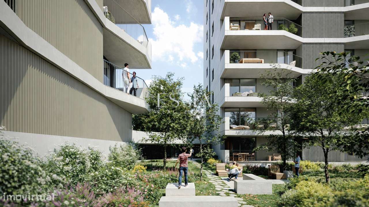 T2 Varanda e Garagem | T2 Jardins Arrábida | Apartamento Urban Yard-7