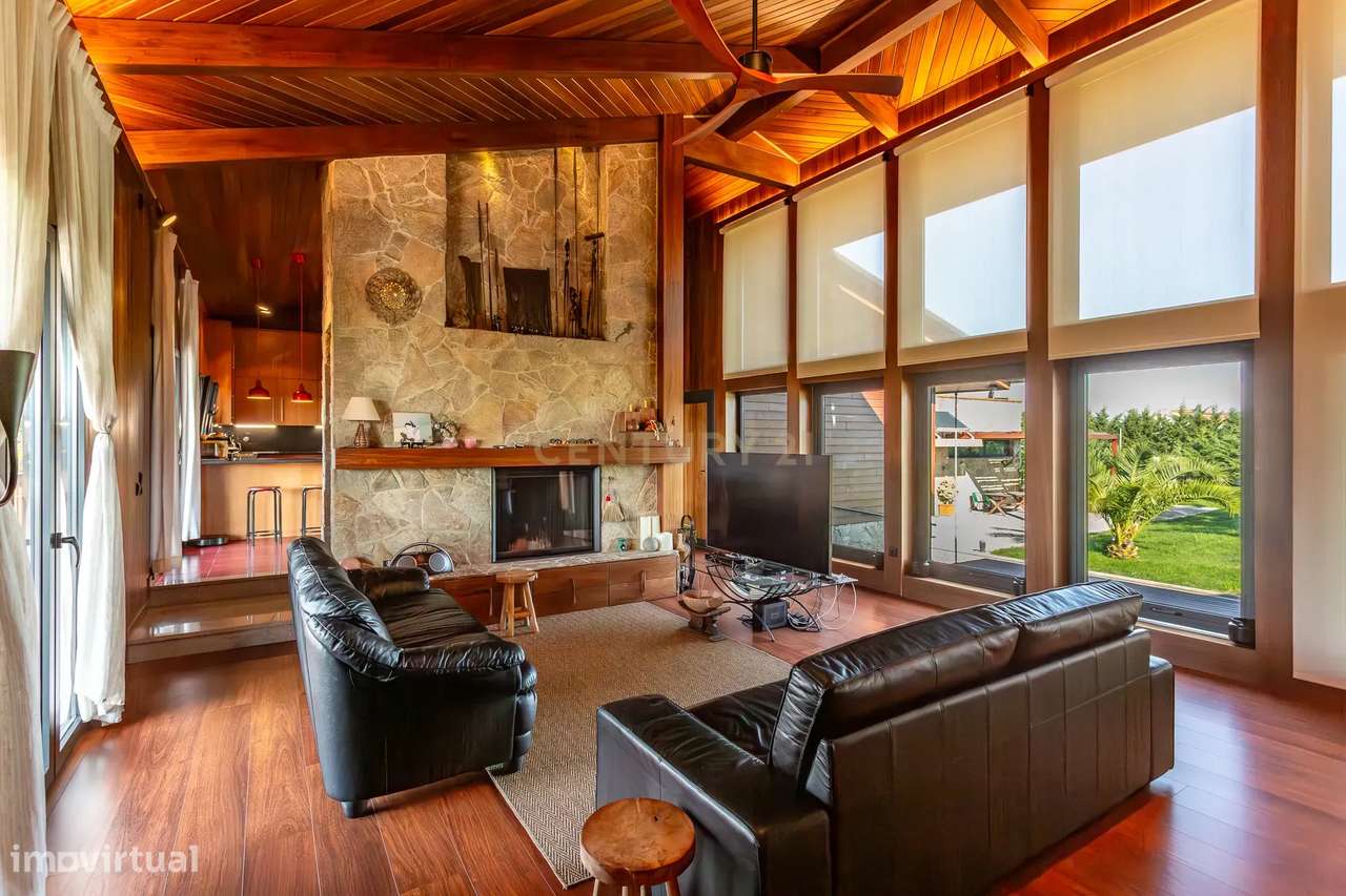 Moradia Isolada em Sarilhos Grandes com Vista para o Rio e Jardim Priv - Grande imagem: 4/60