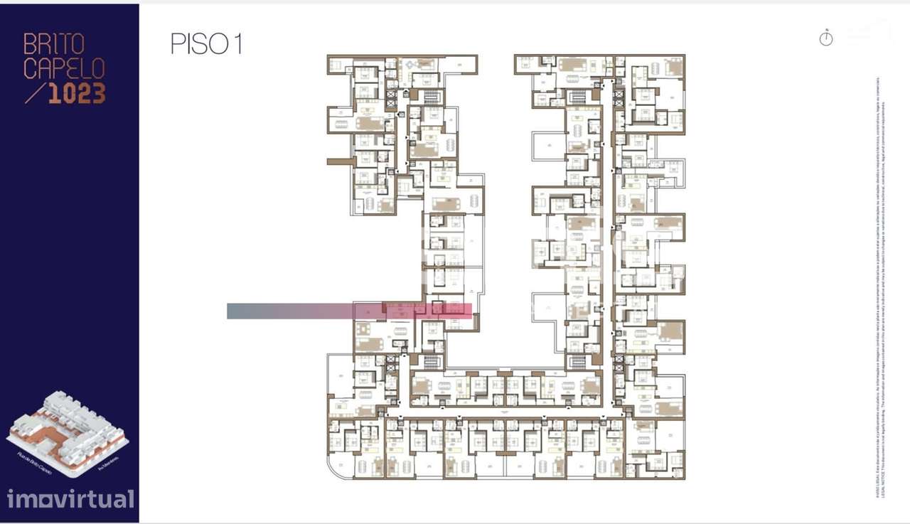 Apartamento T4 no Condomínio Brito Capelo 1023. Exclusividade e Modern-50