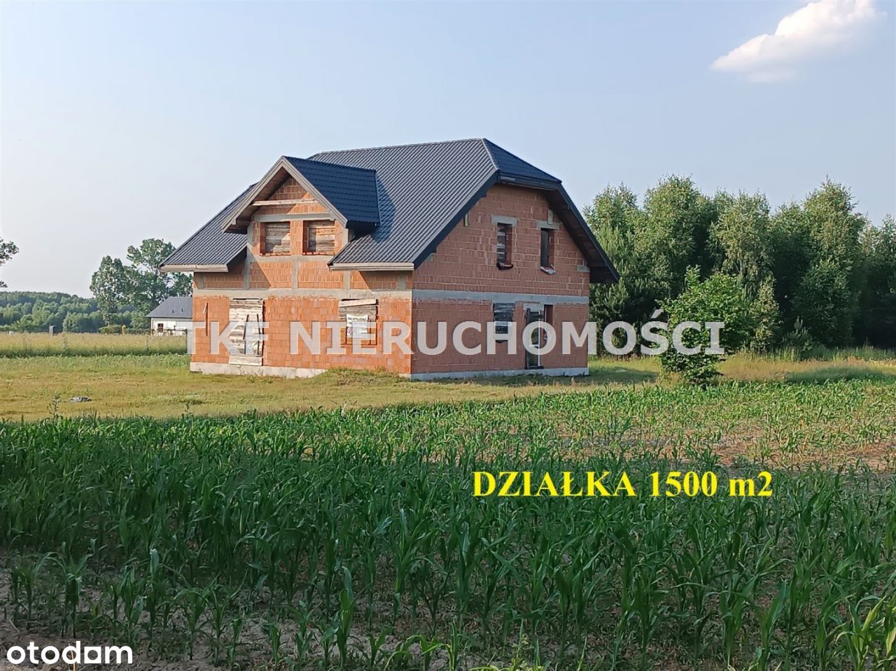 Dom 160 m2 działka 1500 m2 Zarzęcin