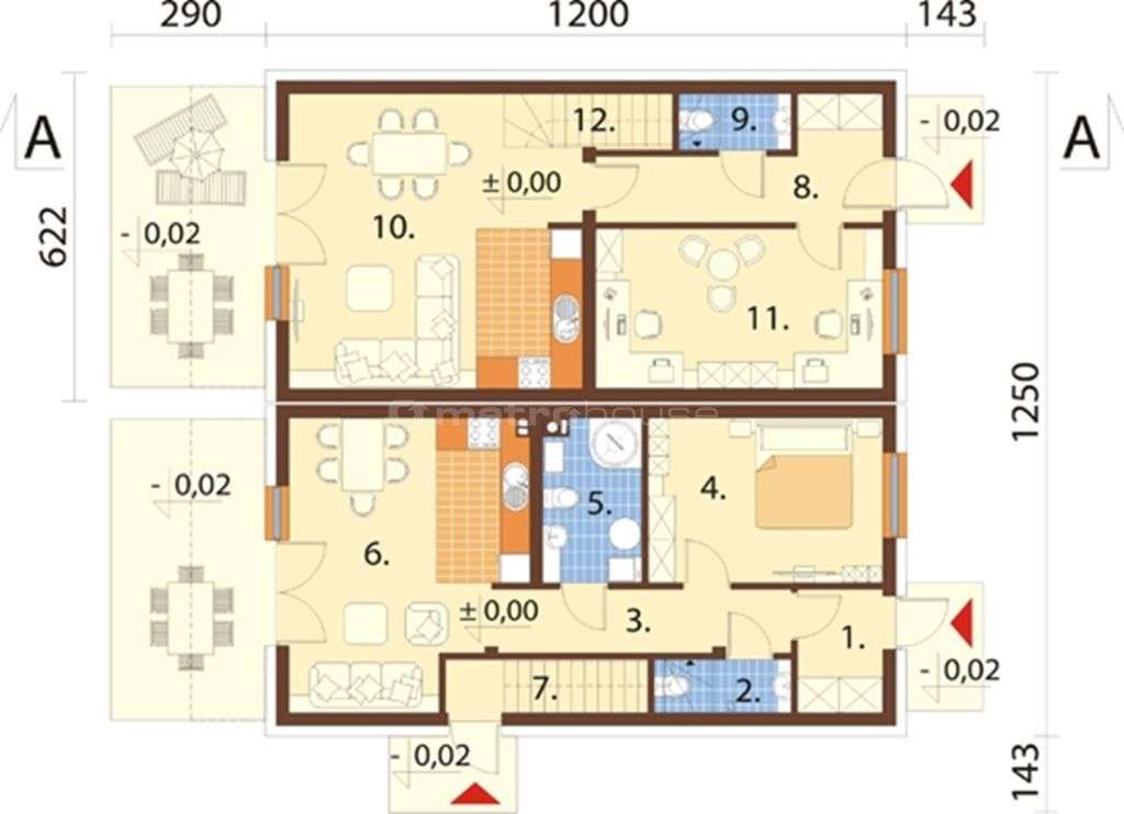 Dom w stanie deweloperskim w pobliżu centrum - Pełny obrazek: 4/4