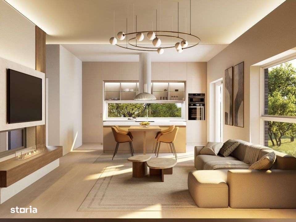 Duplex Modern – 4 Camere | Curte Interioara de luminina - 0% COMISIO-12