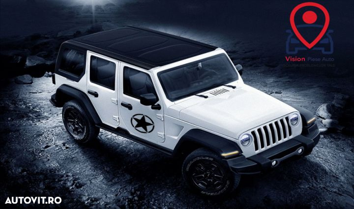 Sticker Stea Negru Universal compatibil cu Jeep, SUV, Camioane sau alte Autoturisme Tuning Land Rov - 6