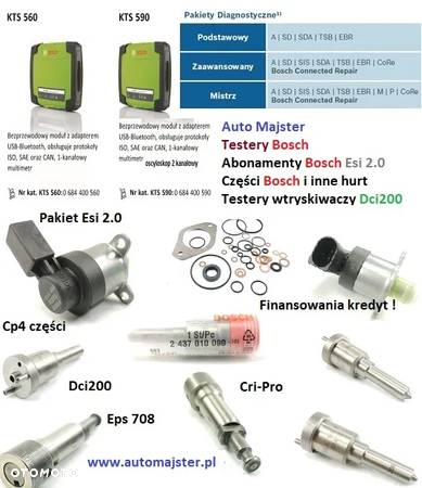 Kts 465 tester usterek Bosch Sda +pakiet Zaawansowany - 3