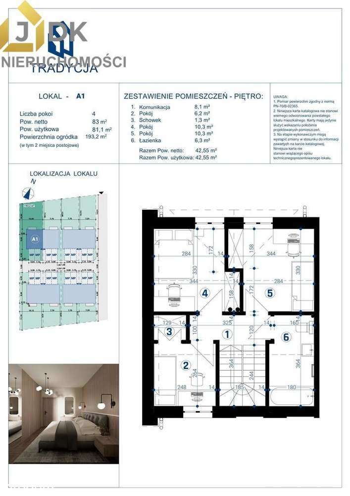 Mieszkanie 81 m² w domu dwulokalowym | Nowe Mostki-4