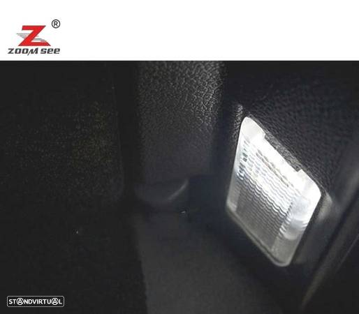 KIT COMPLETO DE 13 LÂMPADAS LED INTERIOR PARA VOLKSWAGEN VW GOLF 7R MK7 GOLF R MKVII 2014-2016 - 3