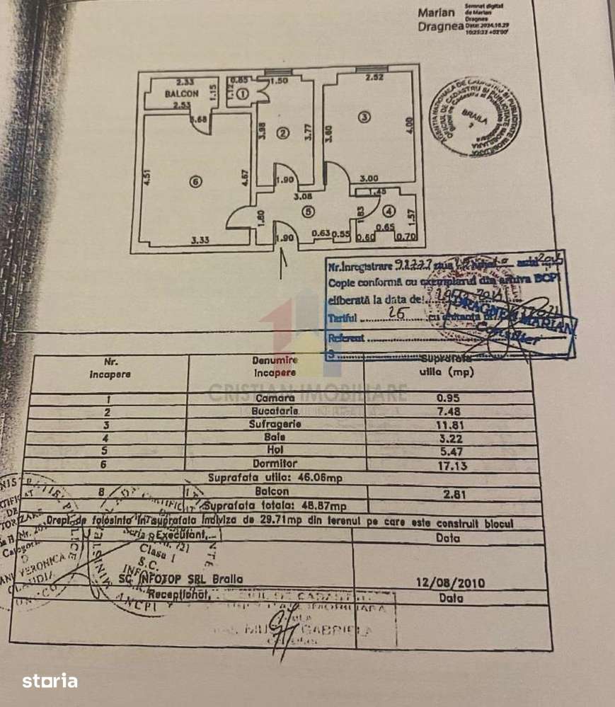 2 camere confort 1 decomandat, etaj intermediar, Mobilat si Utilat, Re - Imagine principală: 2/9