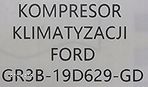 ORG KOMPRESOR SPRĘŻARKA KLIMATYZACJI FORD MUSTANG 2.3 GR3B-19D629-GD - 6