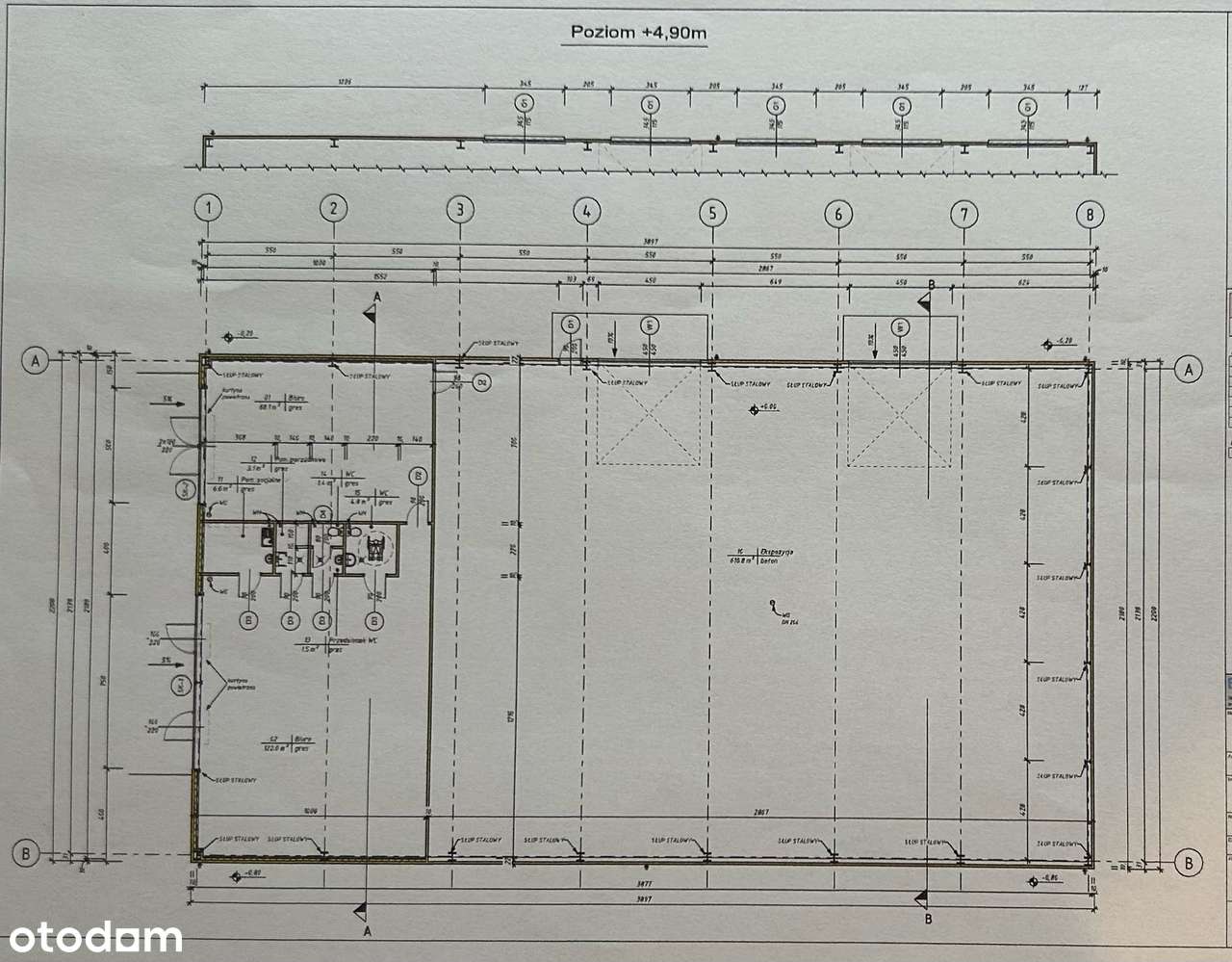 Wynajem hali uslugowej 820 m2 Kutno - Pełny obrazek: 3/17