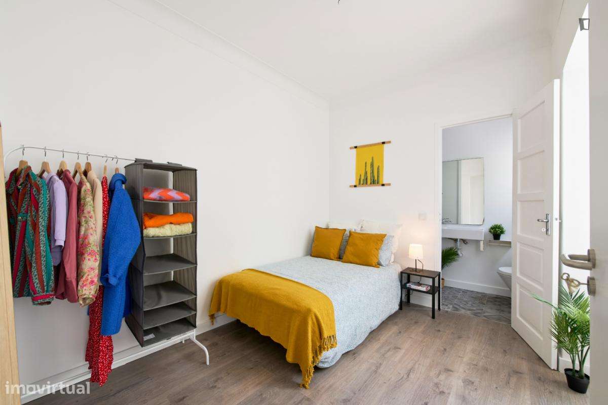 Quarto - localizado em Alvalade Lisbon - Grande imagem: 4/7