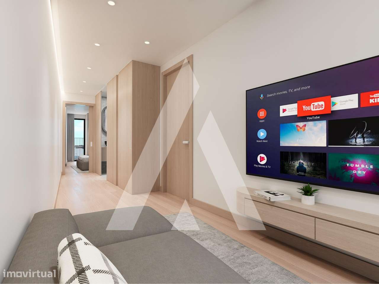 Apartamento T1 com terraço em construção no centro da cidade de Aveiro - Grande imagem: 4/31