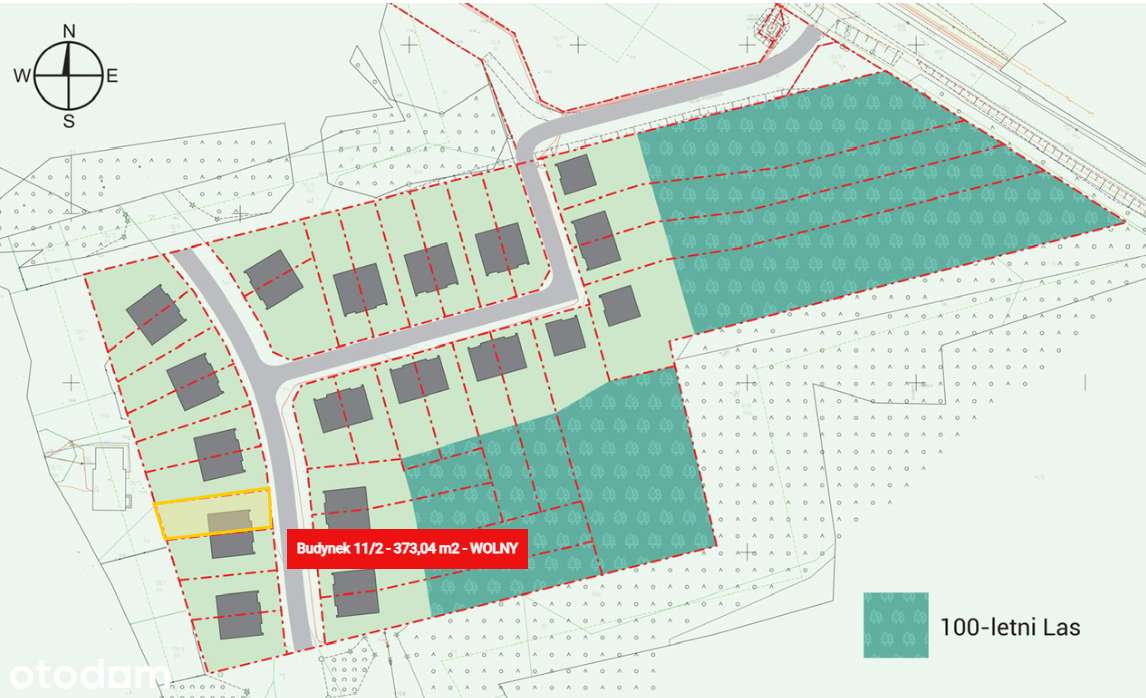 REZERWACJA - Dom jednorodzinny w zabudowie bliźniaczej  11/2 - Pełny obrazek: 4/12