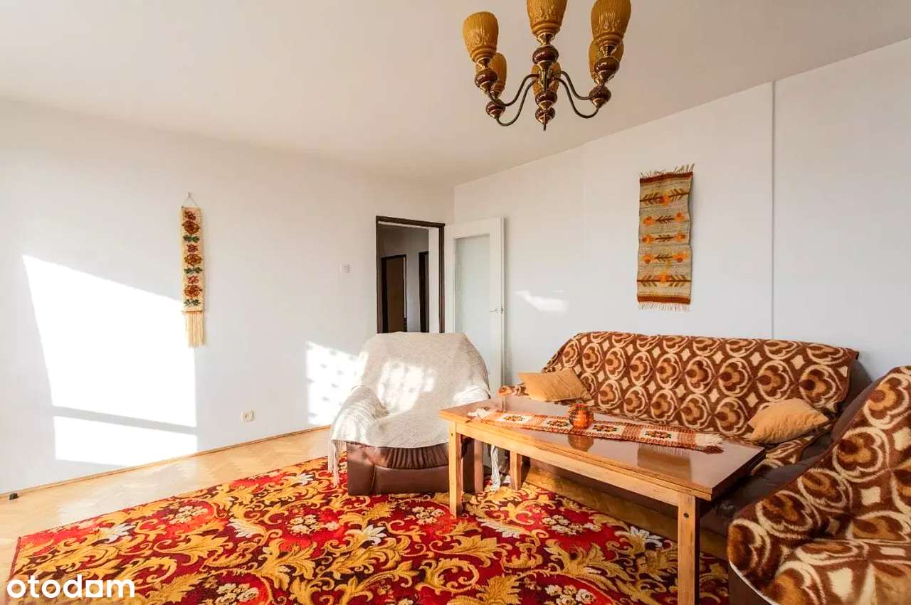 !-ZIELONY BISKUPIN-ROZKŁADOWE-82 m²-4pok-MEDIA MIEJSKIE-BALKON-piwnica- - Widok 5