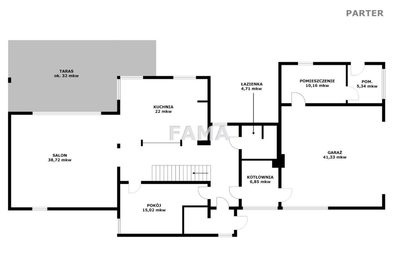 Nowoczesny dom 300 mkw, działka 1556 mkw, Michelin-7