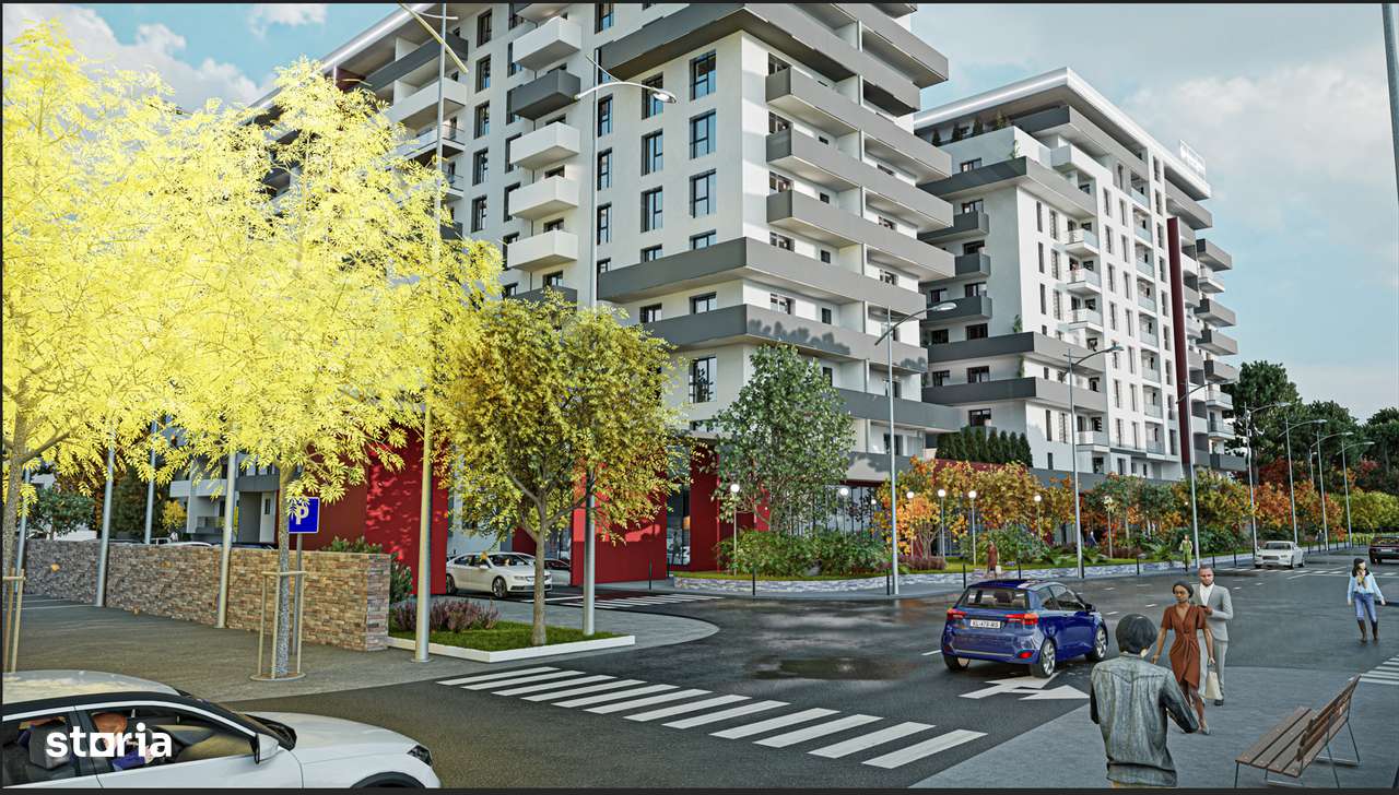 Apartament de 3 camere cu terasa, 96.70 mp  Confort Urban Evolution-2