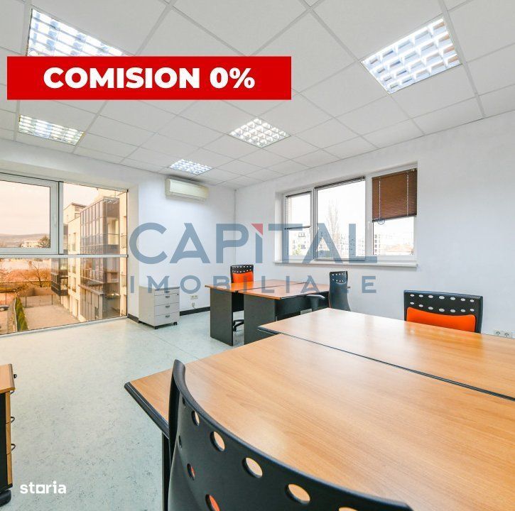 Spatiu birou de inchiriat, 270mp, mobilat, Semicentral, Comision 0%!