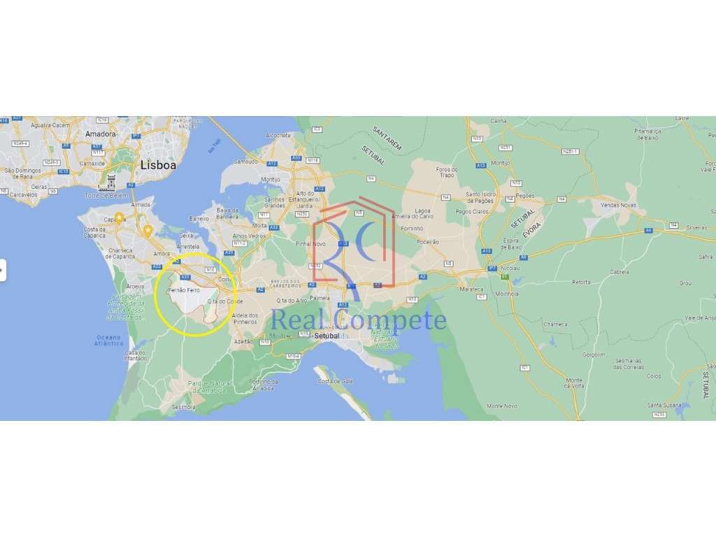 Moradia Geminada V4 Nova, Fernão Ferro, Seixal - Grande imagem: 4/12