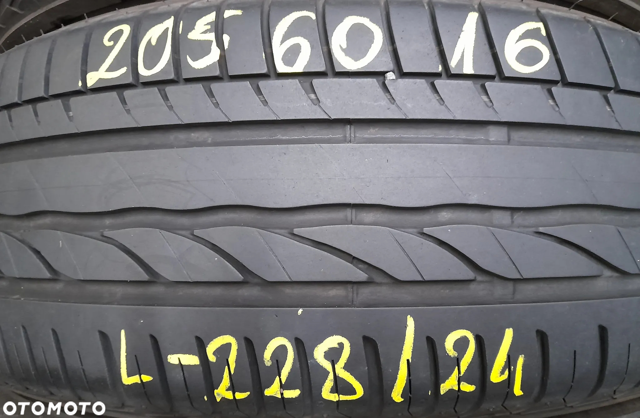 205/60r16 92W (L228/24)005 2szt 5,5mm ER300 Turanza BRIDGESTONE 2018r LETNIE - 4