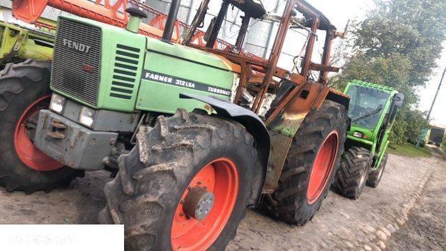 Fendt 312 LSA | Fendt 312 - Zwolnica - Zwrotnica - Półoś - Skrzynia - Silnik - Siłowniki - 4