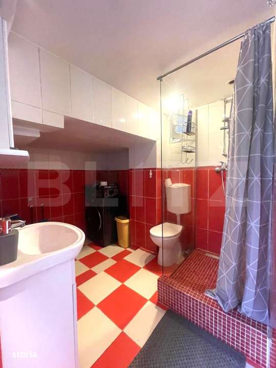 Garsoniera decomandata, 40 mp, curte, parcare, zona strazii Traian - Imagine principală: 5/6
