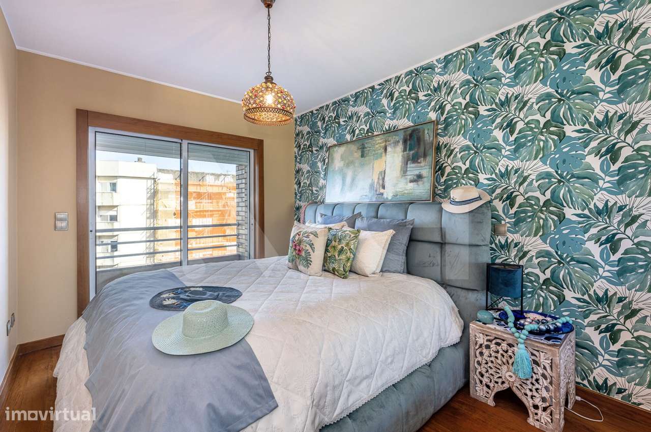 T3 Centro Matosinhos,Condomínio fechado,com varandas, garagem,arrumos-30