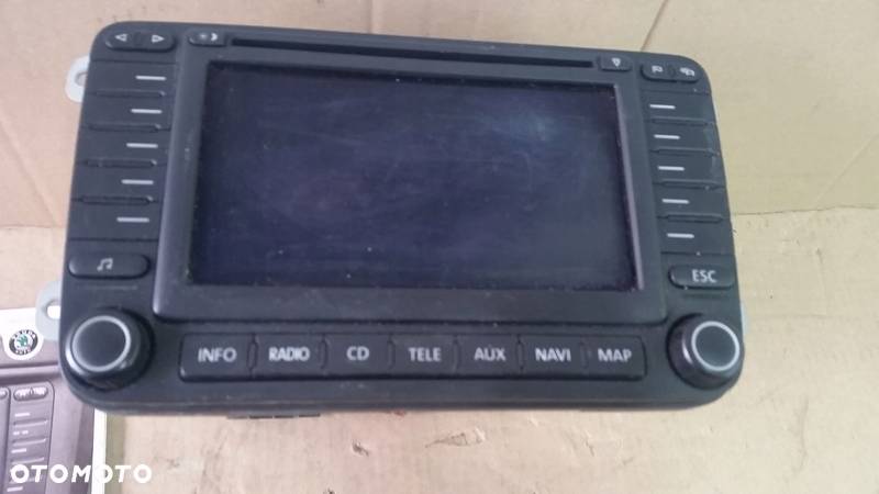 SKODA OCTAVIA II 04-08R RADIO NAWIGACJA 1Z0035194A - 3