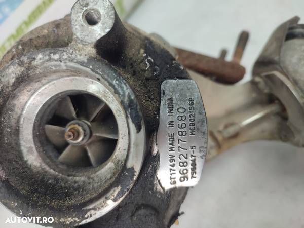 Turbo turbina 2.0 hdi RHR 9682778680 Peugeot 407 1  [din 2004 pana  2010] - 4