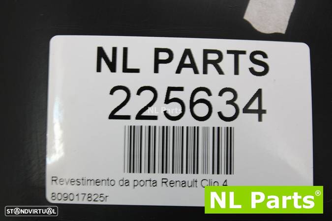 Revestimento da porta Renault Clio 4 809017825r - 17