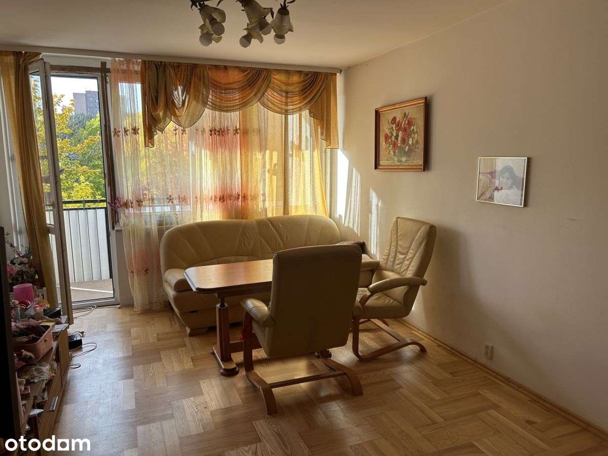 2 pok z balkonem 48m2, Andersena 5, Bielany, Metro-0