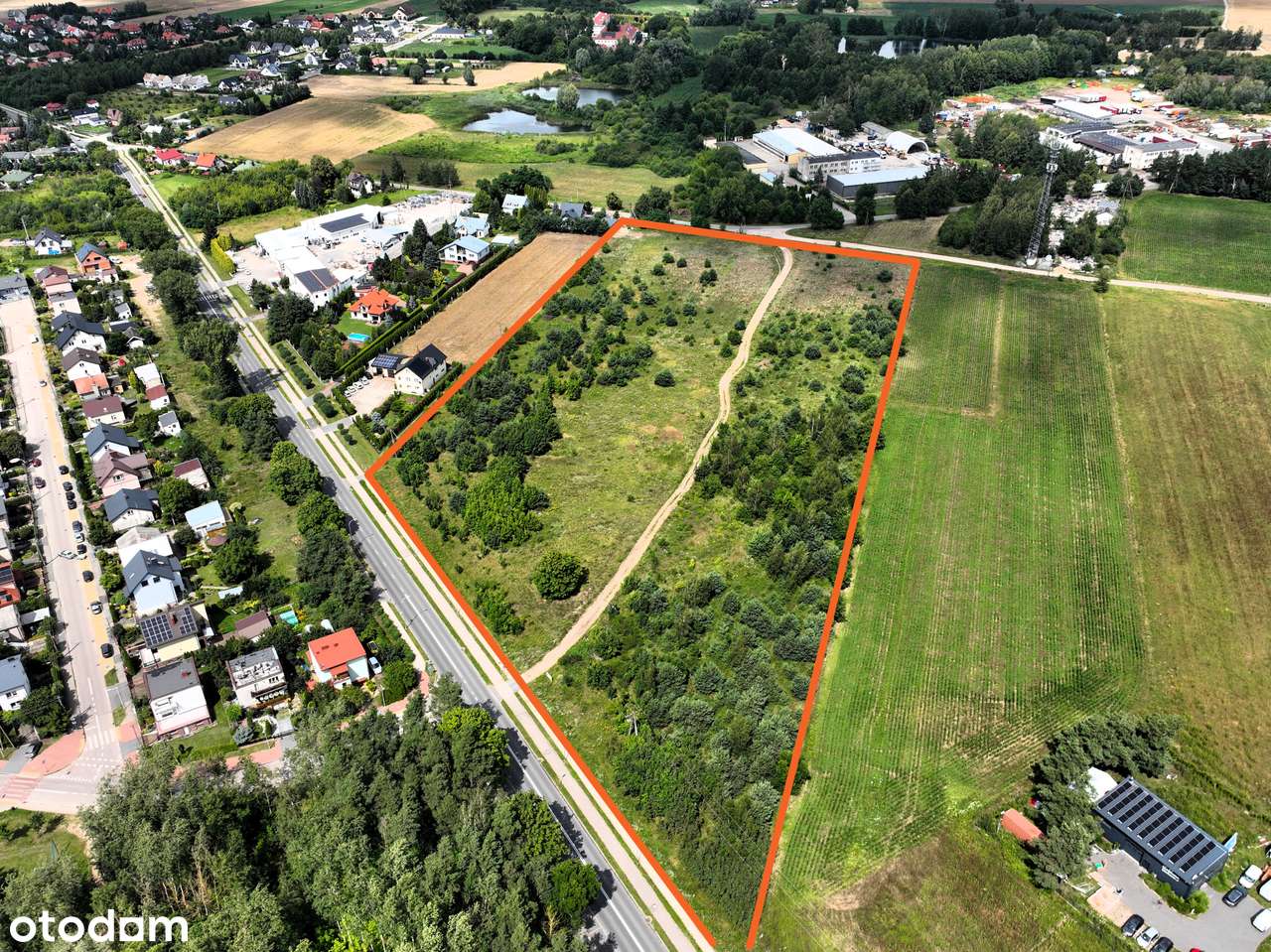 Działka  Inwestycyjna 3.9551ha | MPZP U/M | Ciechanów | Krubin - Pełny obrazek: 4/5