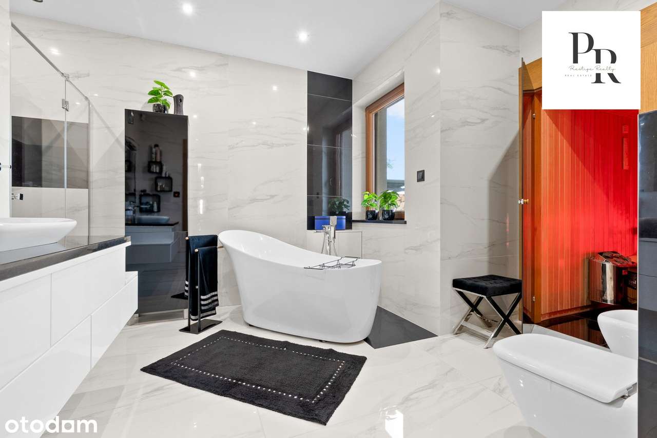 Nowoczesny dom parterowy z sauną i dużą działką Jankowice k. Pszczyny-7